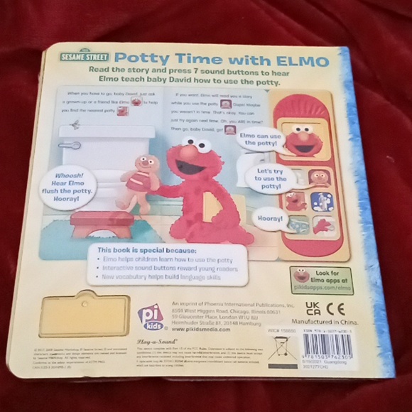 Elmo Potty Training Book - Picture 4 of 6